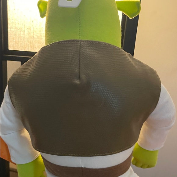 Kids Shrek Plush  with Brown Vest - Picture 5 of 5